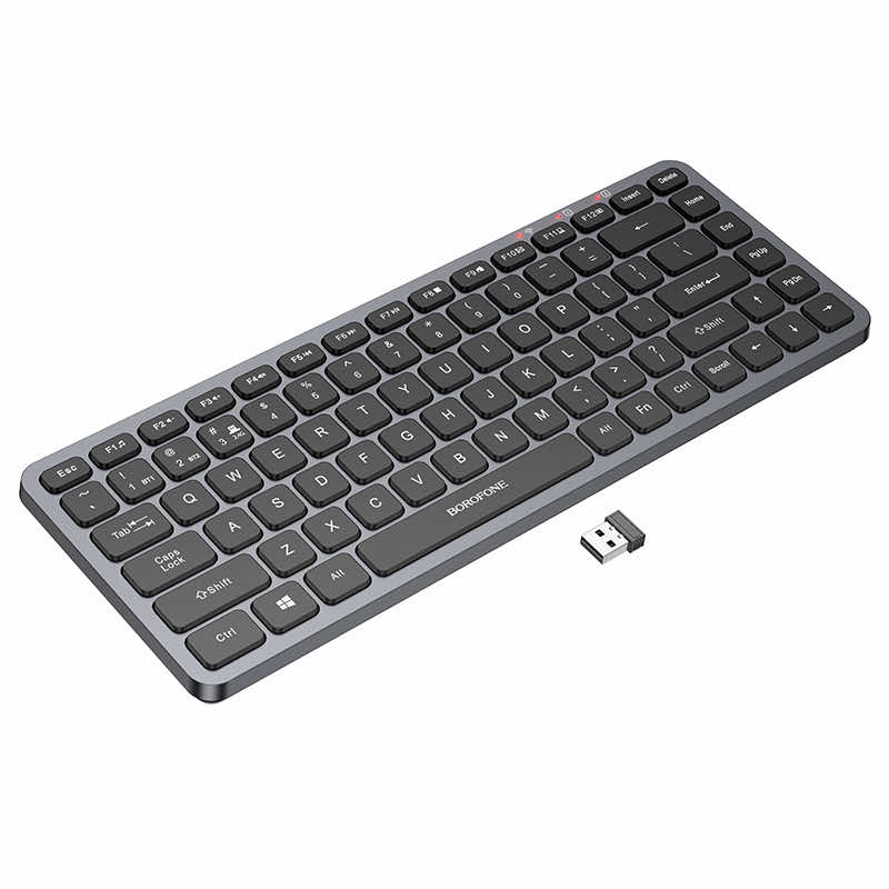 Buy Hoco BG16 Borofone Wireless Keyboard Cloud Black from Vmart in Pakistan