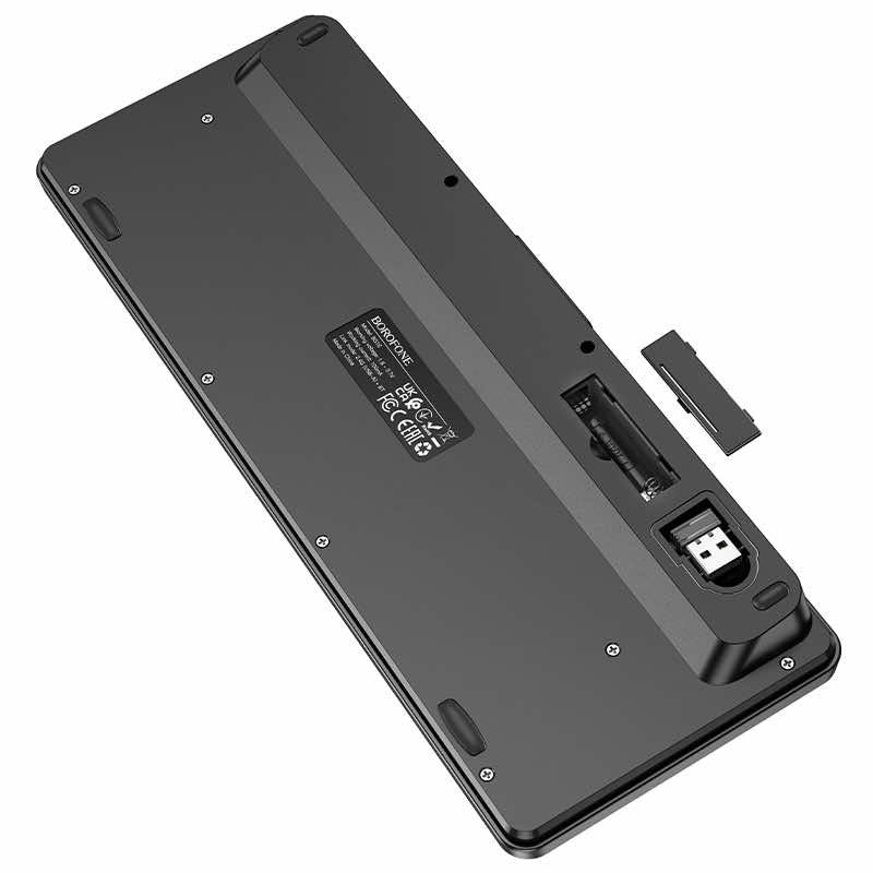 Buy Hoco BG16 Borofone Wireless Keyboard Cloud Black from Vmart in Pakistan